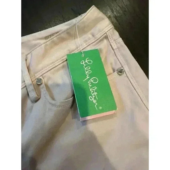 NWT lilly Pulitzer pink jeans size 6 b42 - Picture 4 of 5